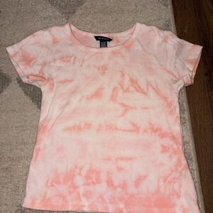 Cute Tie-Dye cropped tee